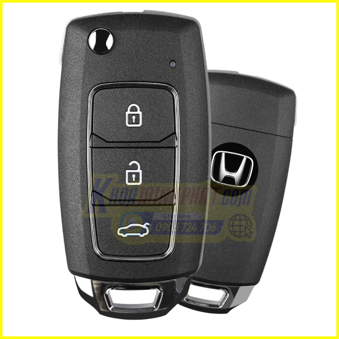 Mẫu chìa khóa remote V29 cho xe ô tô Honda Civic 2008