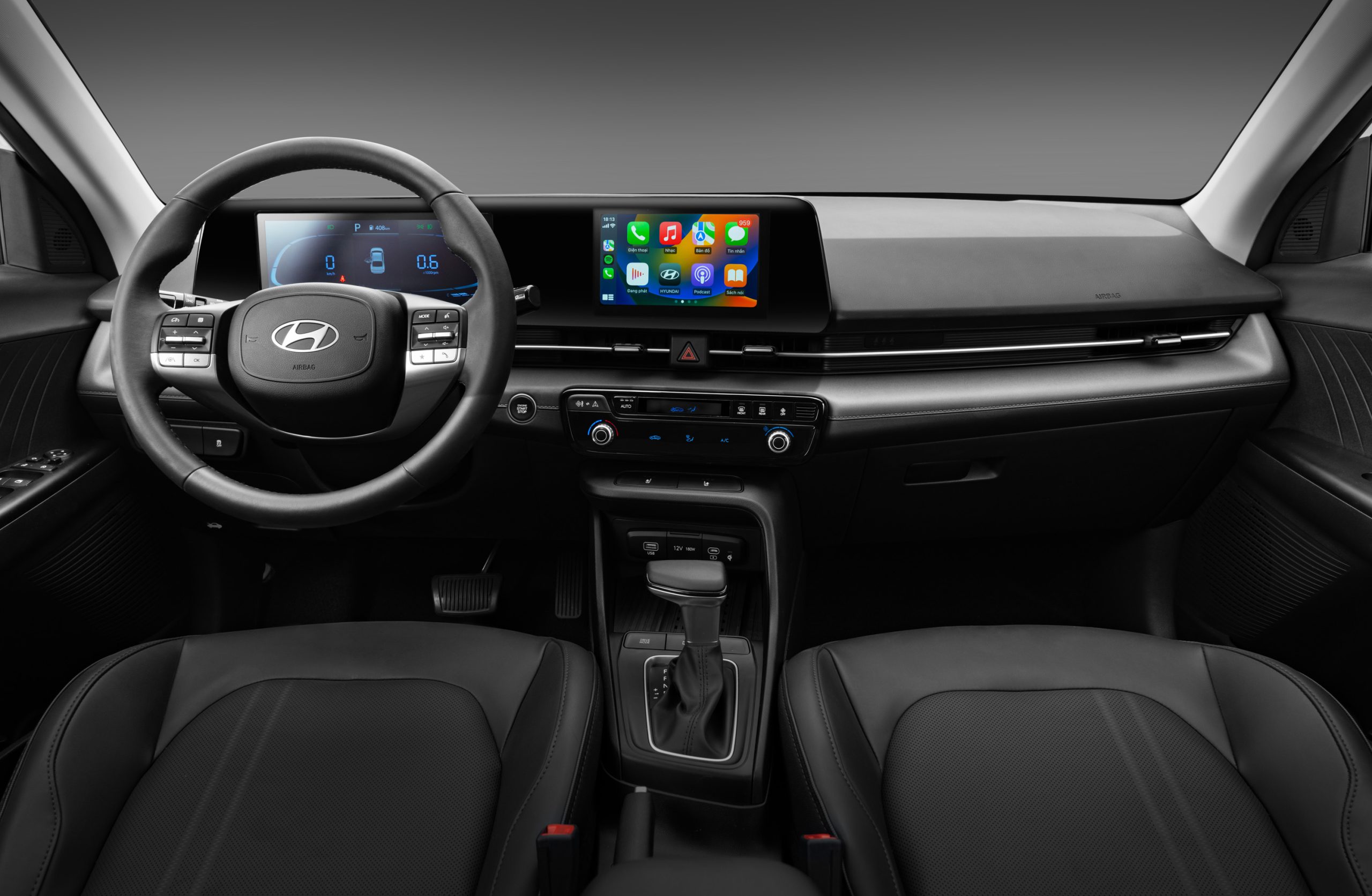 Màn hình giải trí cảm ứng 8 inch trên Hyundai Accent 2025