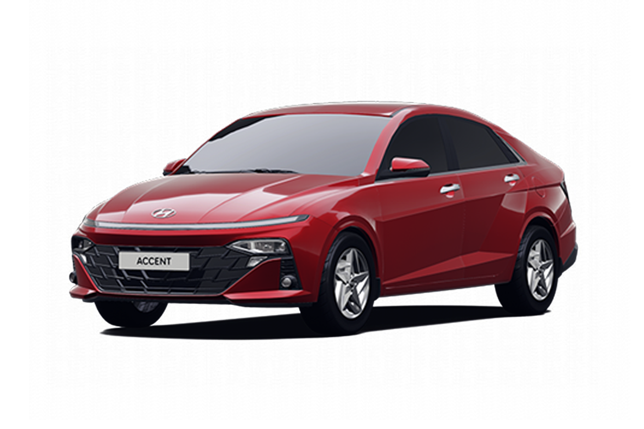 Hyundai Accent 2025 màu đỏ nổi bật và cá tính