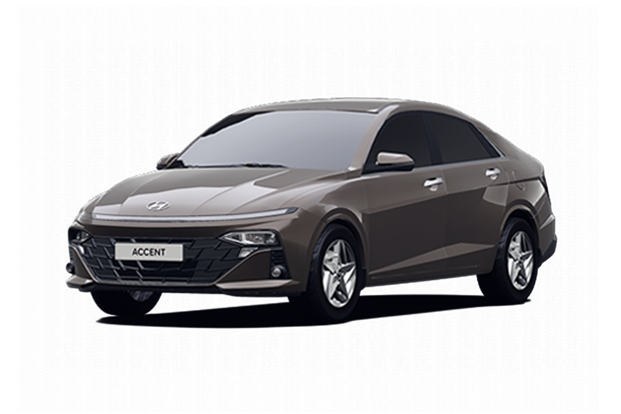 Hyundai Accent 2025 màu vàng cát ấm áp