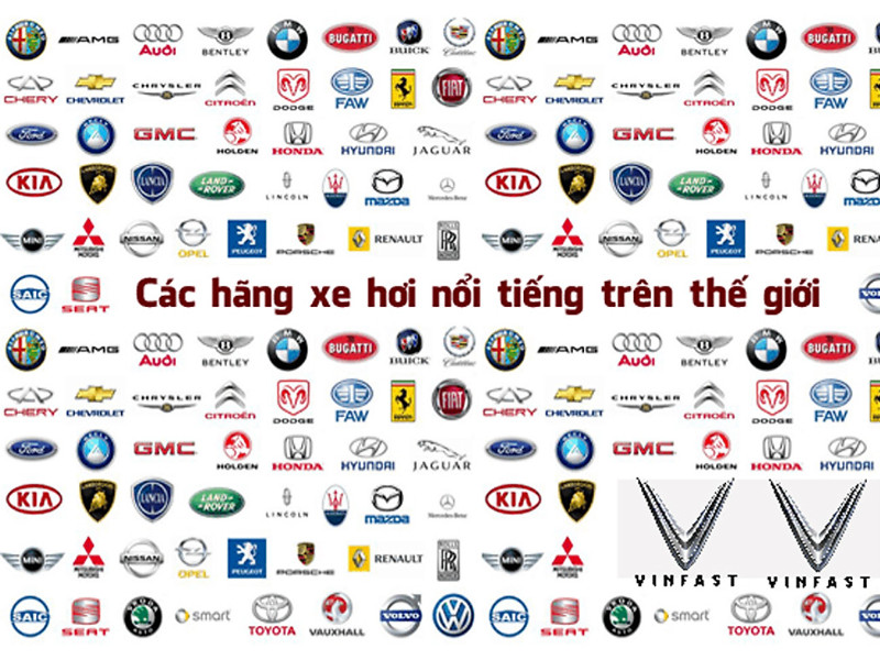 Tổng hợp logo các hãng xe ô tô vector chuẩn nhất