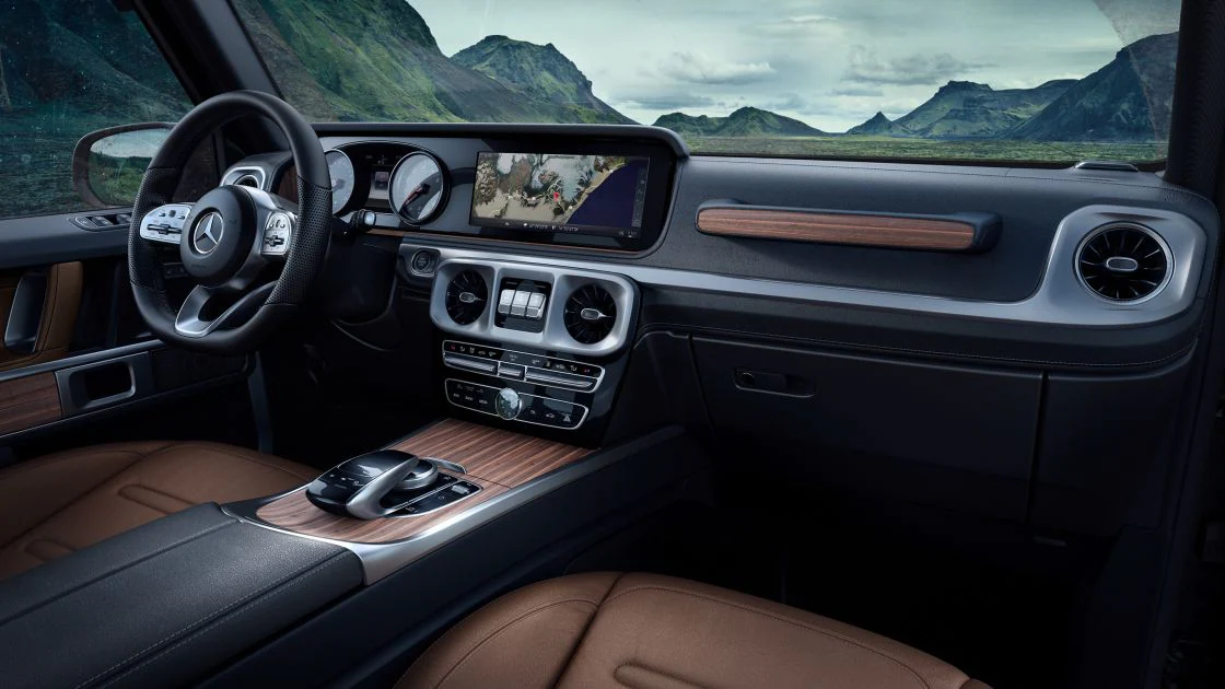 Nội thất sang trọng của xe ô tô Mercedes G