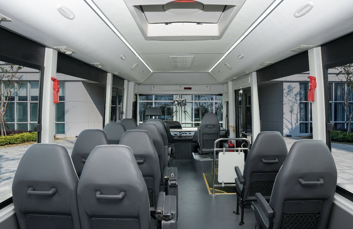 Nội thất tiện nghi của xe bus điện Kim Long N23-EV, đại diện xe ô tô Việt Nam sản xuất