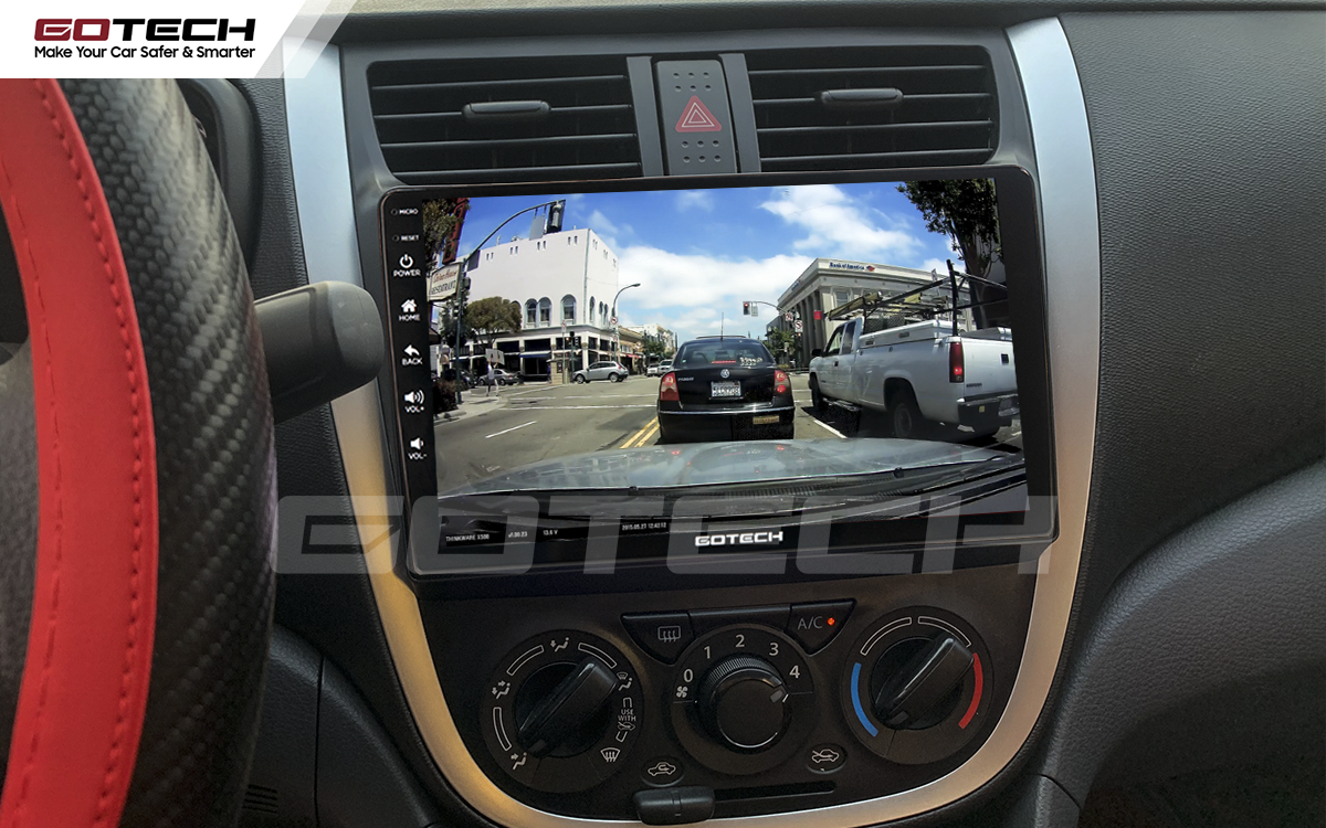 Kết nối camera hành trình trên màn hình xe ô tô Suzuki Celerio