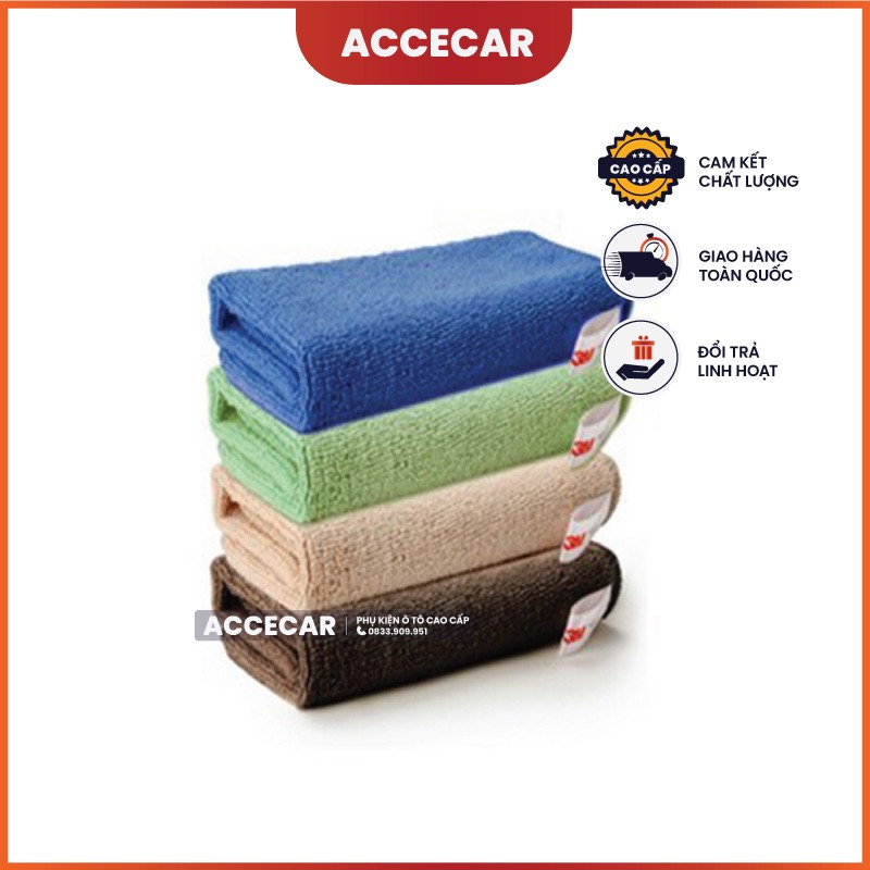 Khăn lau xe ô tô 3M mềm mại không gây trầy xước