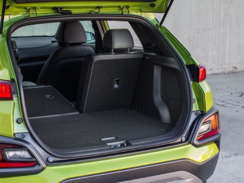 Dung tích khoang hành lý của ô tô Hyundai Kona