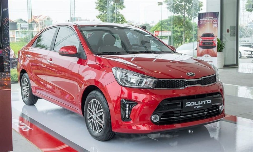 Kia Soluto, mẫu sedan giá mềm trong phân khúc xe ô tô mới tầm 400 triệu
