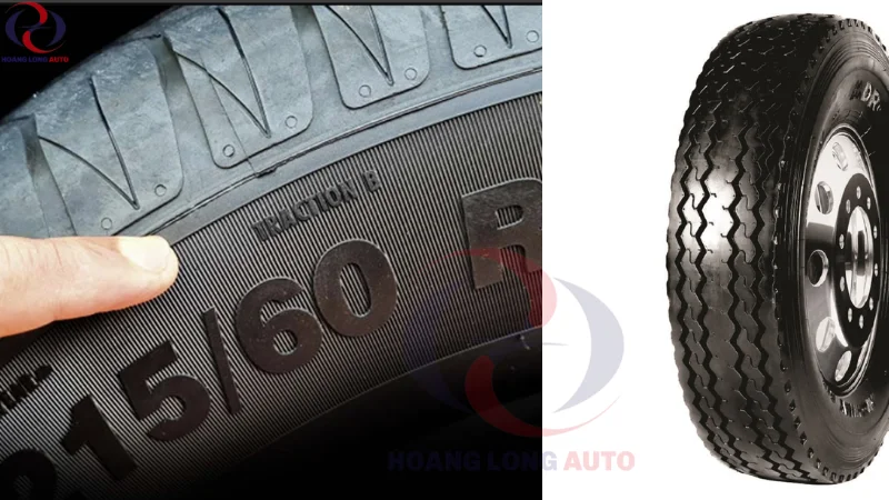 Kích thước và cấu trúc thông số lốp xe ô tô tải Radial