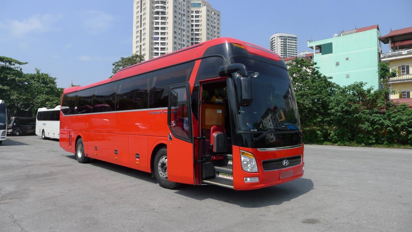 kích thước xe 45 chỗ