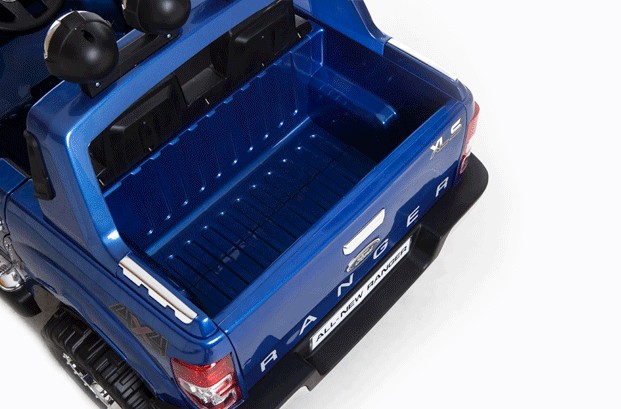 Thùng sau xe ô tô điện trẻ em DKF-150 có thể hạ xuống tạo chỗ ngồi thứ 3
