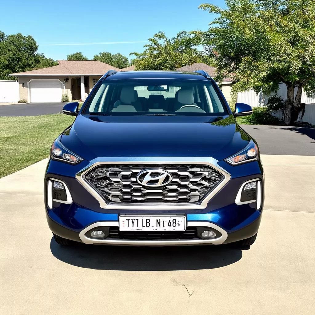 Hyundai Santa Fe với kích thước tổng thể ấn tượng