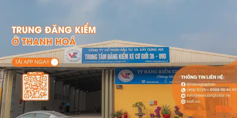Trung tâm đăng kiểm xe ô tô tại Thanh Hóa