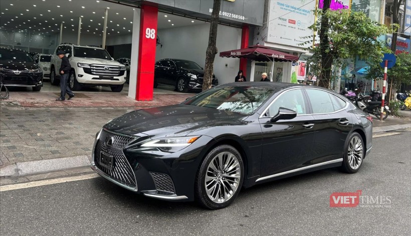 Lexus LS500 nhập Mỹ tại cửa hàng Auto 568, một trong những xe sang có thể hưởng lợi từ thuế 0%