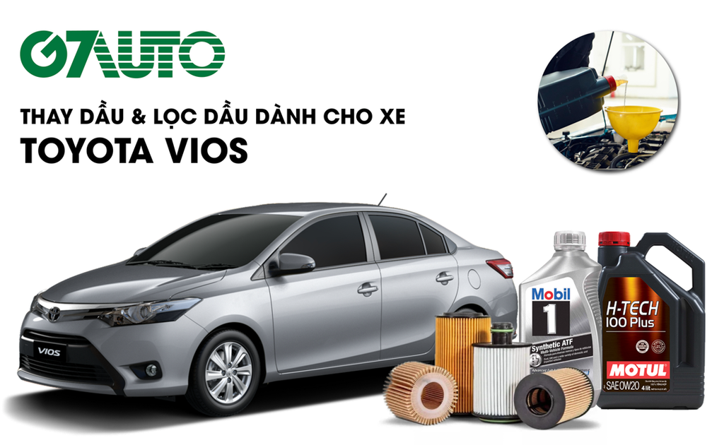 Thay dầu xe ô tô Vios: Hướng dẫn chi tiết A-Z