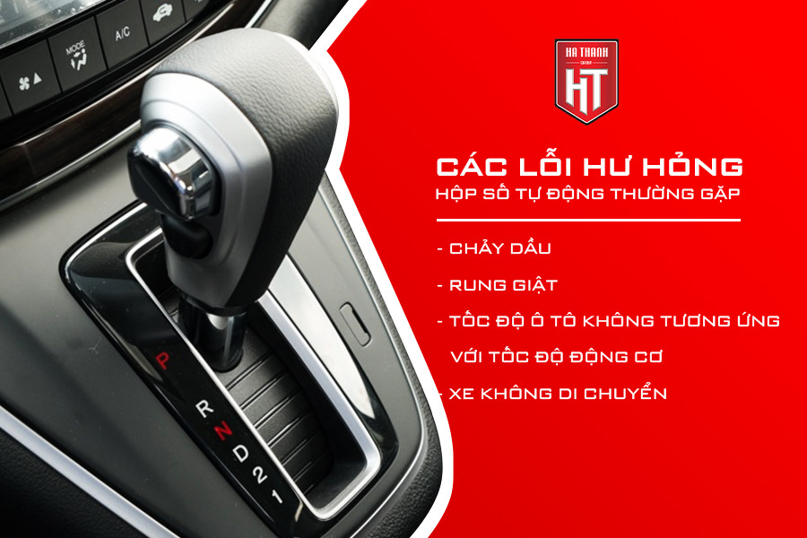 Nhận biết các dấu hiệu lỗi hộp số tự động khi tự sửa xe ô tô