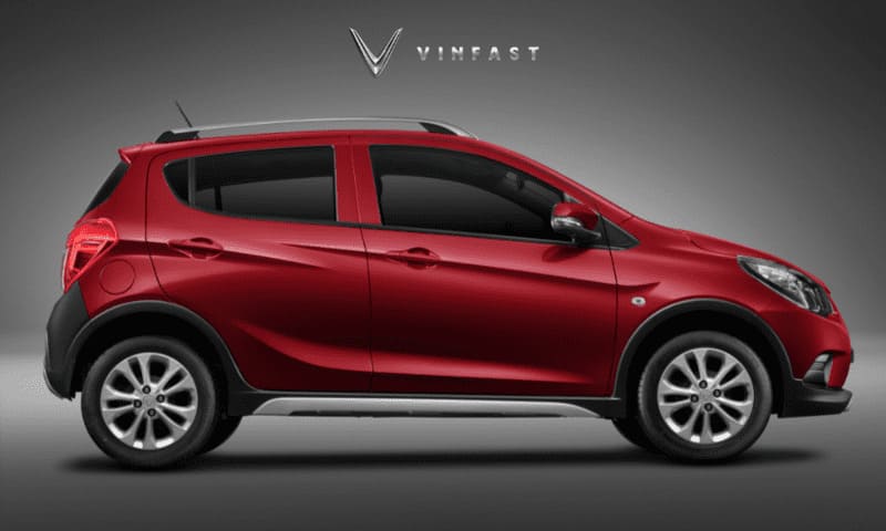 Mâm xe ô tô hợp kim nhôm 15 inch trên VinFast Fadil