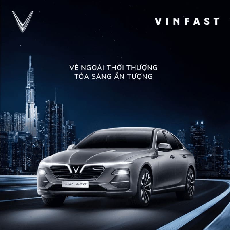 VinFast Lux A2.0 trang bị mâm xe ô tô hợp kim nhôm 18 - 19 inch tùy phiên bản