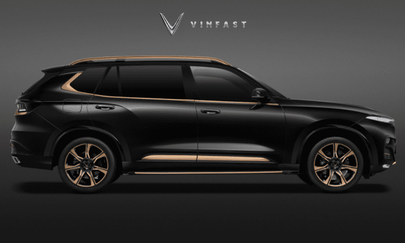 Mâm xe ô tô hợp kim nhôm 20 inch trên VinFast President