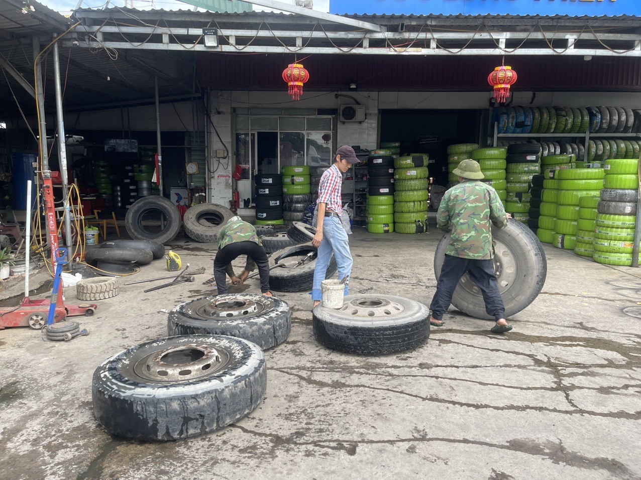 Sản phẩm mâm xe ô tô tải tại các trung tâm uy tín