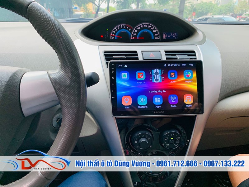 Hệ thống tản nhiệt hiệu quả giúp kéo dài tuổi thọ màn hình xe ô tô Vios 2010