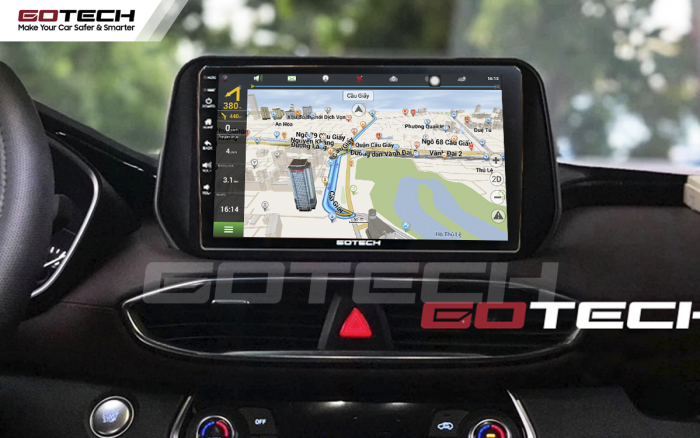 Màn hình GOTECH hỗ trợ chỉ đường