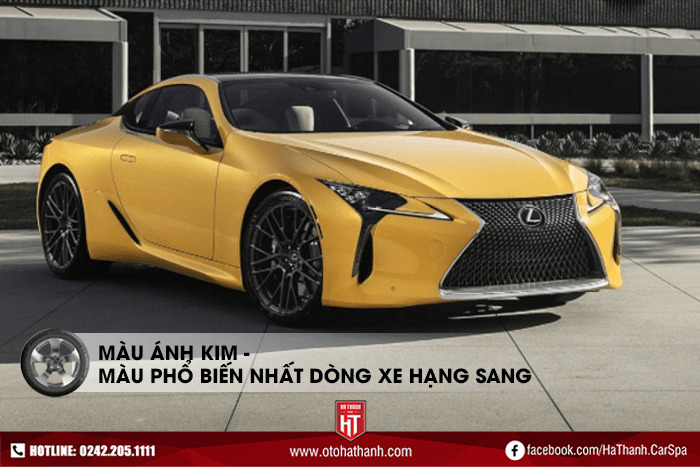 Màu ánh kim - Màu sơn xe ô tô phổ biến cho phân khúc xe cao cấp