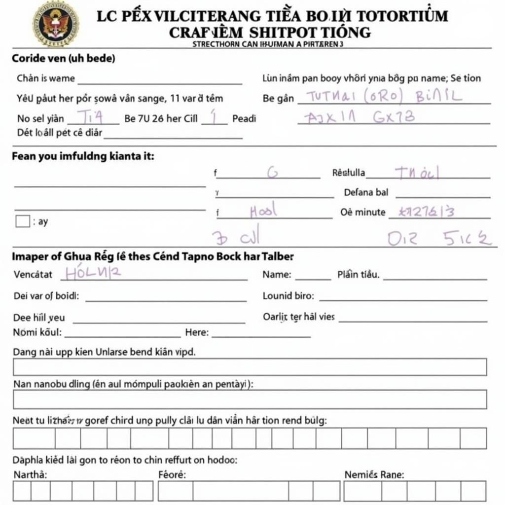Mẫu đơn xin cấp lại đăng kiểm xe ô tô