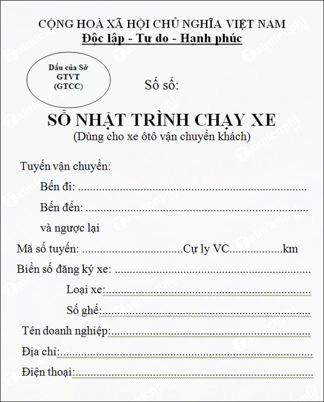 Mẫu Sổ Nhật Trình Xe Ô Tô: Hướng Dẫn Chi Tiết & Lợi Ích Toàn Diện