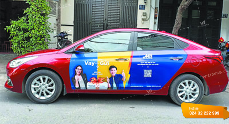 Mẫu dán decal xe ô tô đẹp tại Hà Nội