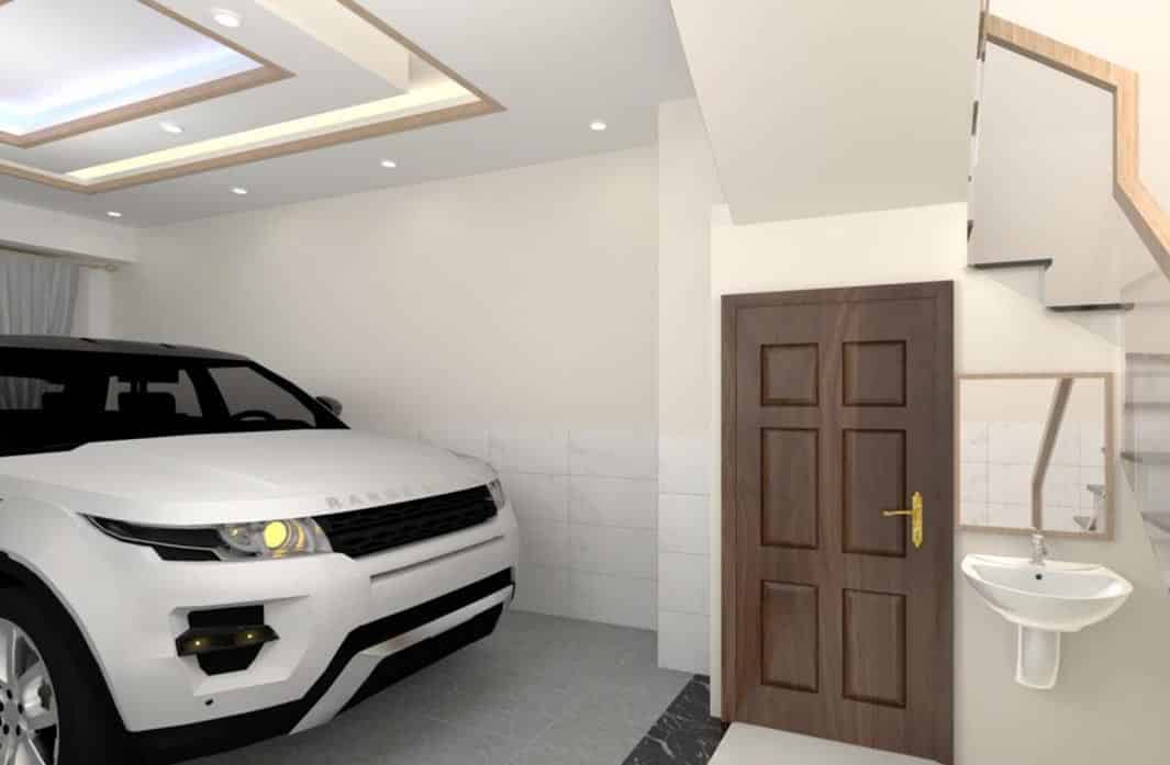 Khoảng cách và không gian cần thiết cho nhà để xe ô tô