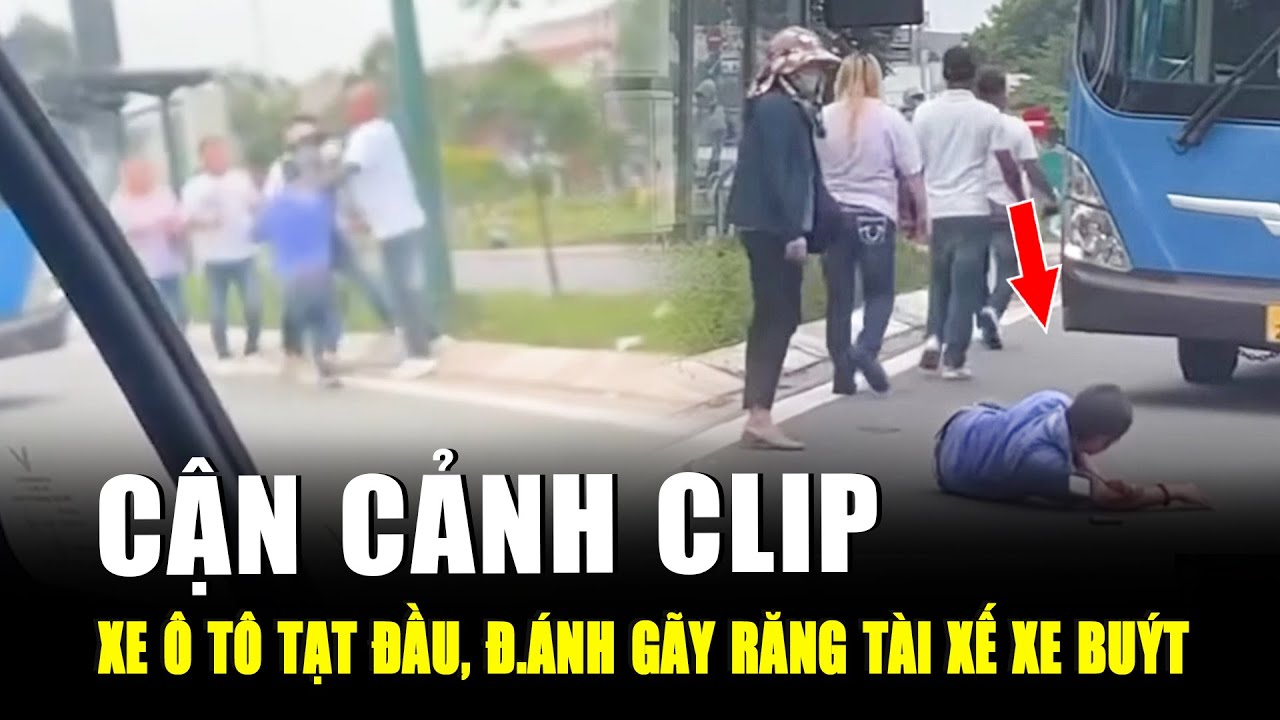 Xác định nhóm xe ô tô đánh tài xế xe buýt