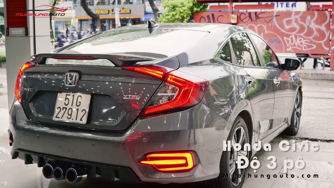 Xe ô tô Honda Civic 2.0 và tiềm năng độ pô