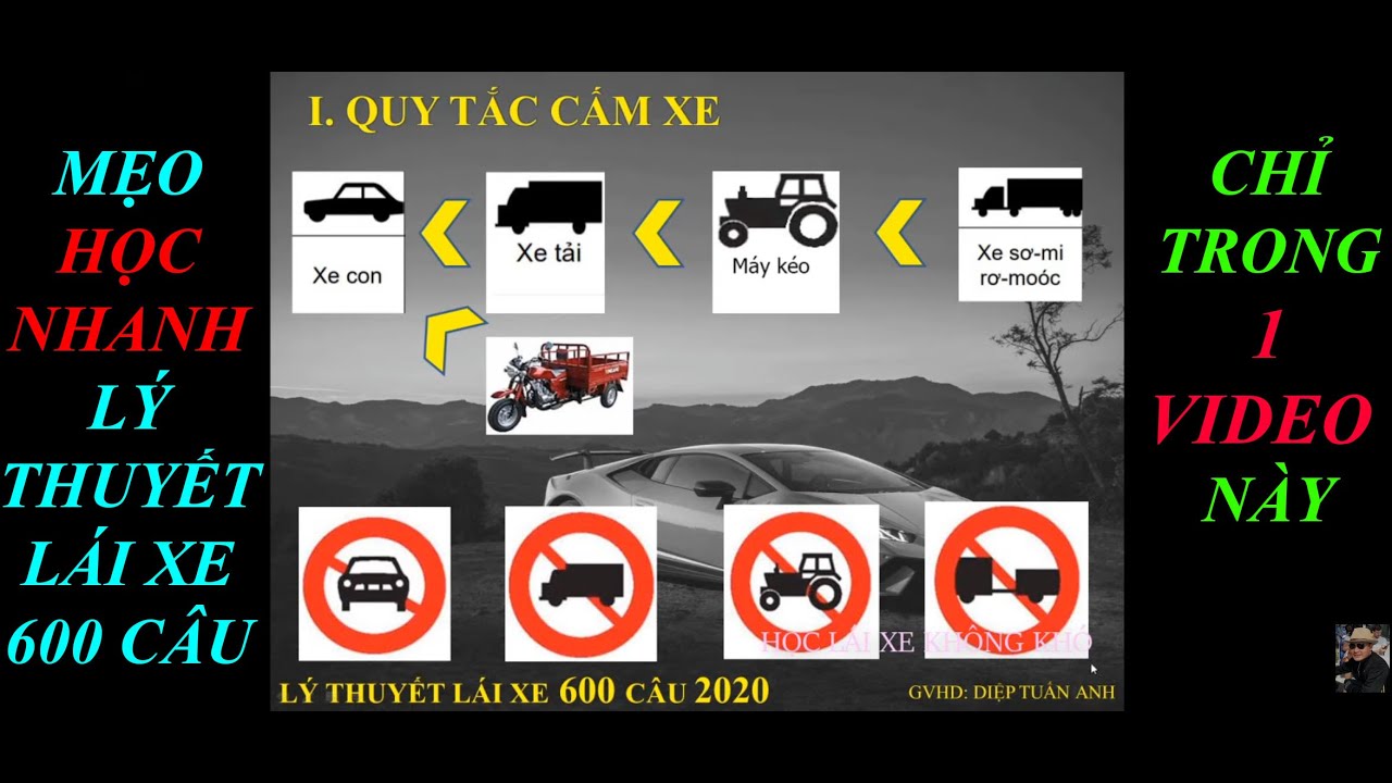 Bí quyết học lý thuyết lái xe ô tô B1 nhanh đậu