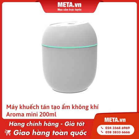 Máy khuếch tán tạo ẩm Aroma mini 200ml trên xe ô tô