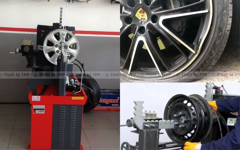 Máy móc chuyên dụng để nắn lazang bị méo