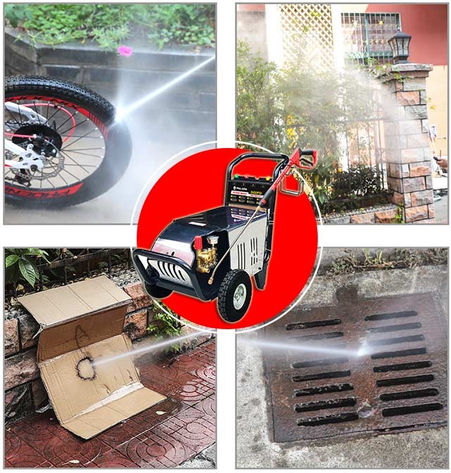 Khả năng phun rửa được ứng dụng đa dạng