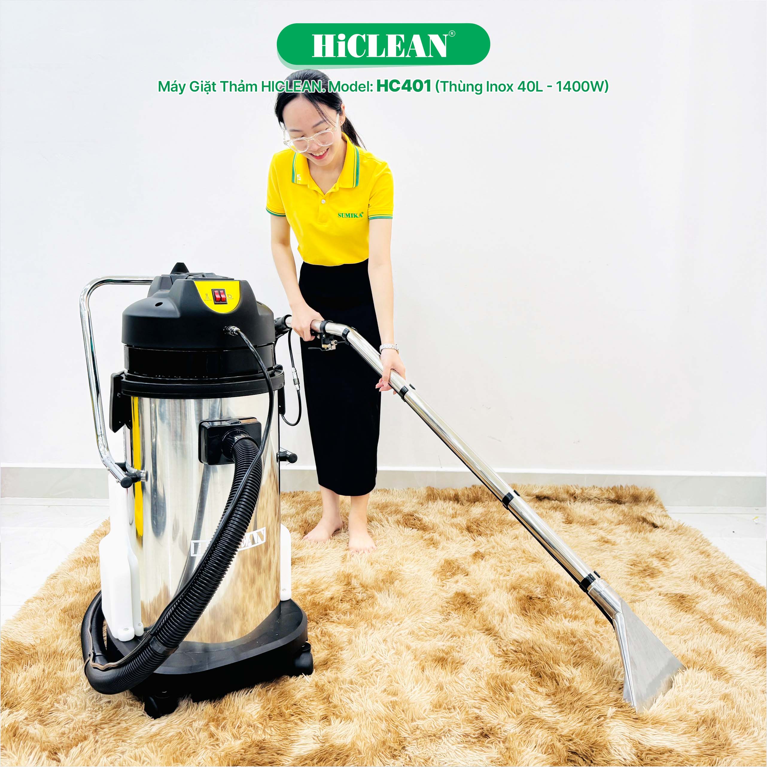 Máy giặt thảm xe ô tô: Giải pháp vệ sinh hiệu quả