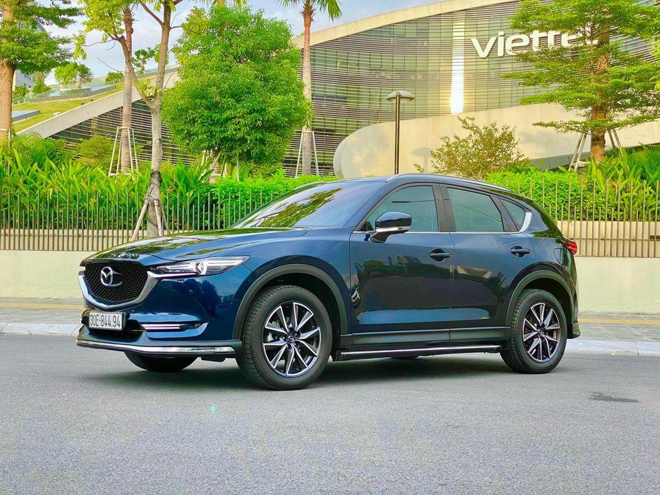 Hình ảnh Mazda CX-5 màu trắng, liên quan đến giá cả dễ tiếp cận