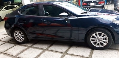 Mazda 3 màu xanh tươi mới