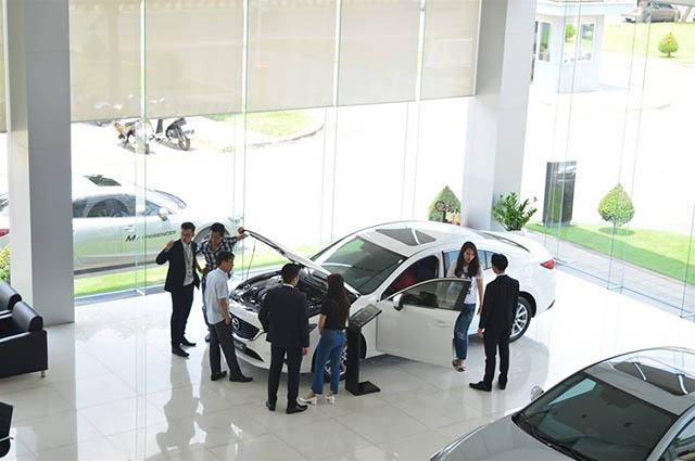 Kho phụ tùng xe Mazda chính hãng tại đại lý Biên Hòa