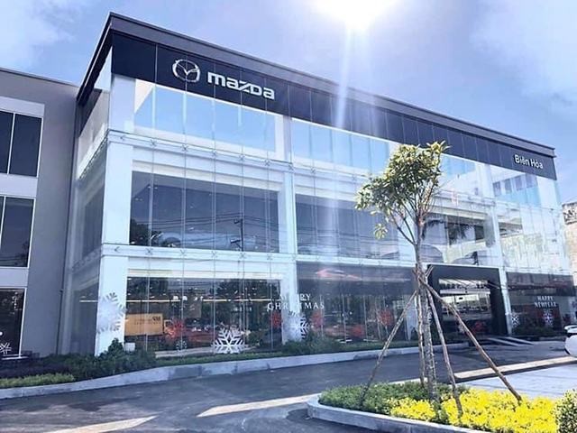 Mặt tiền đại lý xe ô tô Mazda Biên Hòa tại Đồng Nai