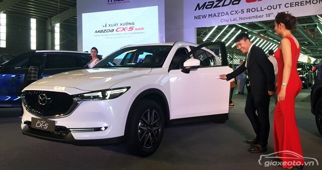 Hình ảnh màn hình Android trên Mazda CX-5 đời 2017-2018