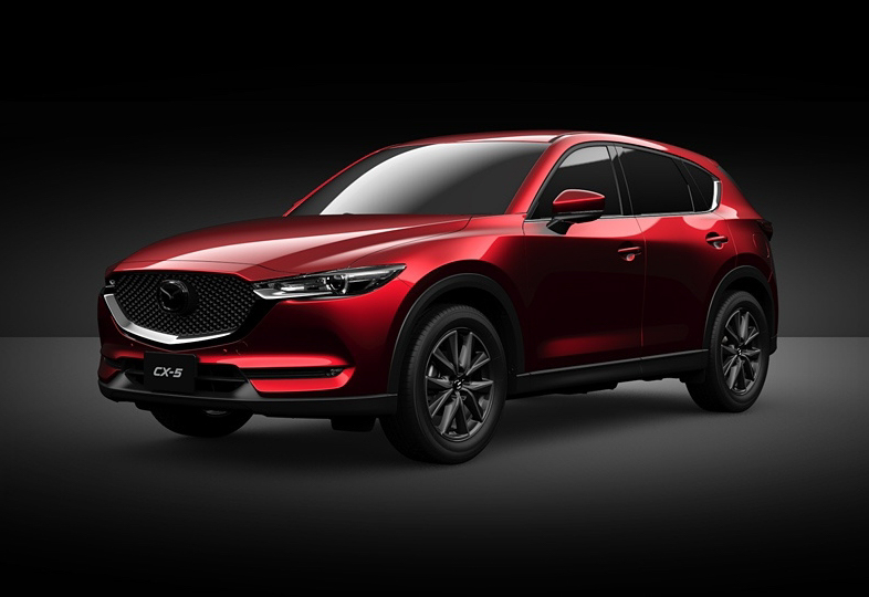 Hình ảnh một chiếc Mazda CX-5 được giới thiệu là phiên bản 7 chỗ