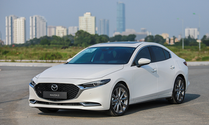 Thiết kế hiện đại của Mazda 3