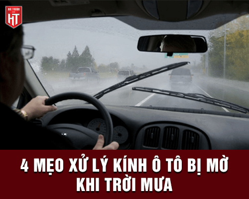 Cách xử lý kính xe ô tô bị mờ: Các nút điều khiển trên bảng taplo