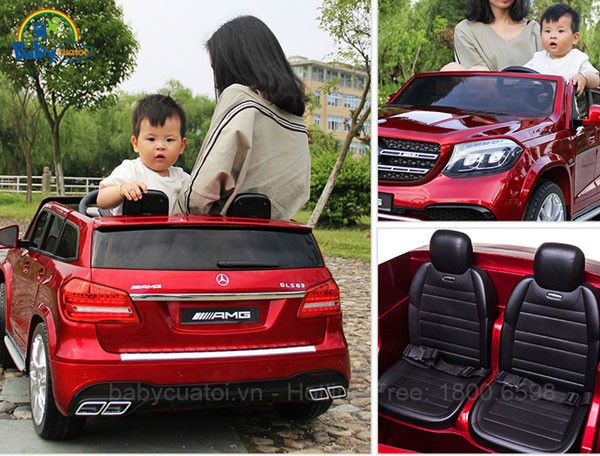 Xe ô tô điện trẻ em Mercedes GLS 63 AMG
