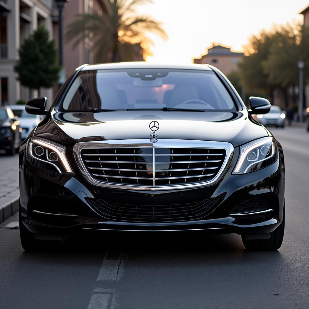 Ngoại thất xe Mercedes S600 Maybach với kiểu dáng đặc trưng