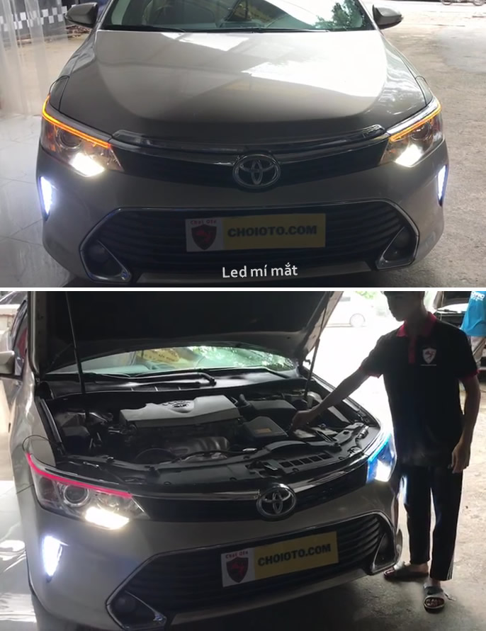 Đèn LED mí mắt phong cách Audi