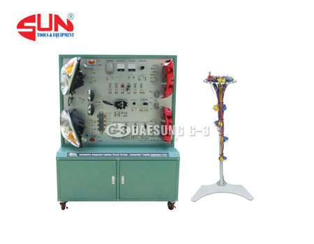 Mô hình thực hành hệ thống chiếu sáng trên xe ô tô G-190313