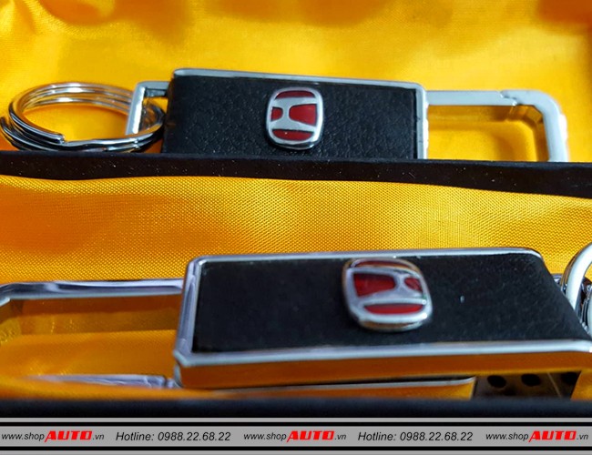 Móc chìa khóa ô tô Honda logo rõ nét, thiết kế hiện đại